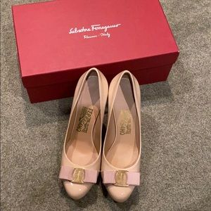 Salvatore Ferragamo nude Tina heels